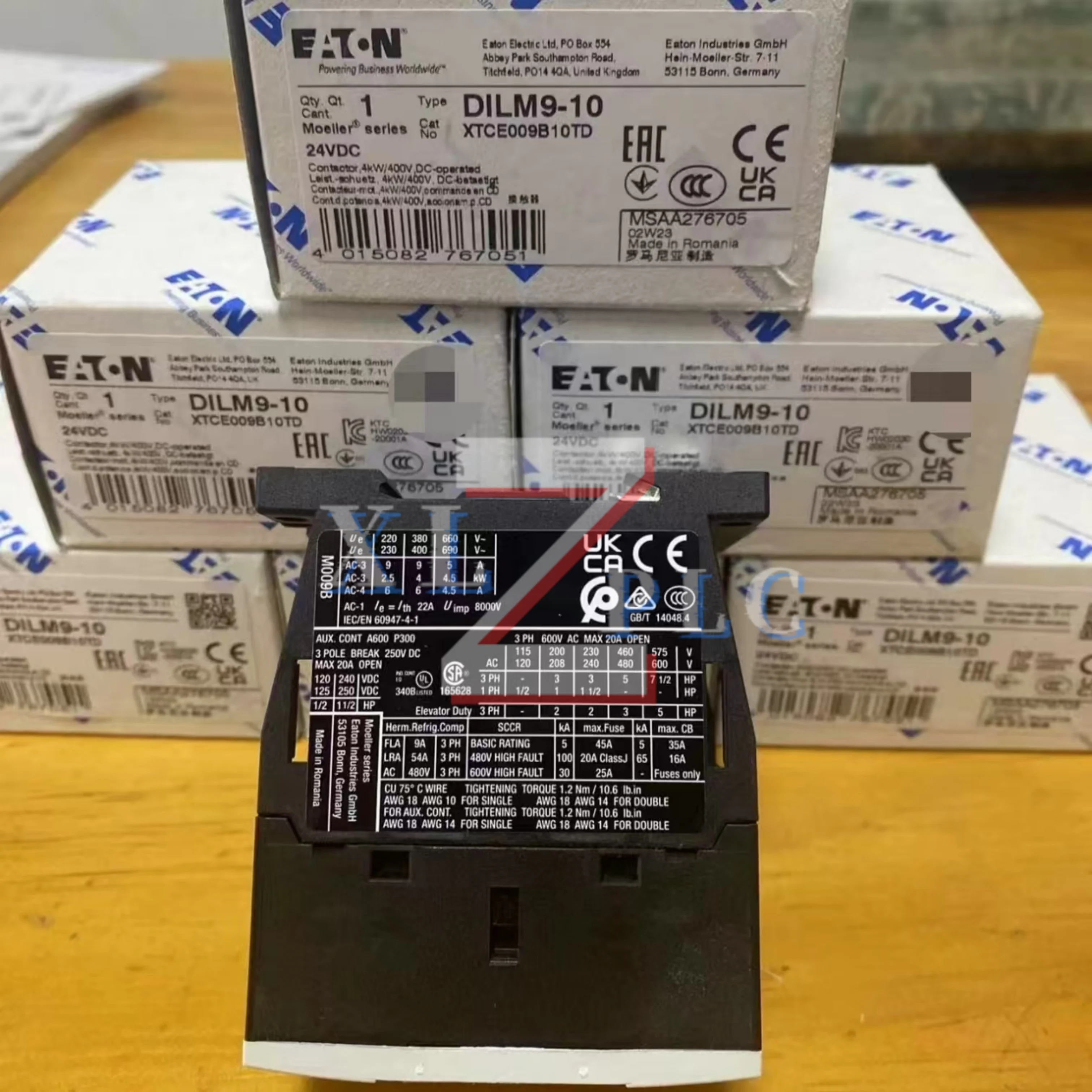 

new original DILM32-10(RDC24) DILM9-10 XTCE009B10TD 24VDC Contactor