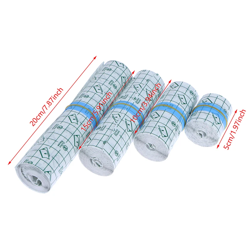 5m Waterproof Protective Tattoo Healing Film For Aftercare Bandage Transparent Skin Tattoo Healing Repair Film Wrap Roll