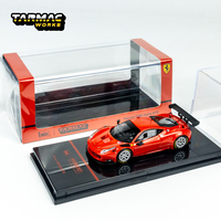 Tarmac Works 1:64 TW Ferrari 458 Italia GT3 Red alloy car model Ornament