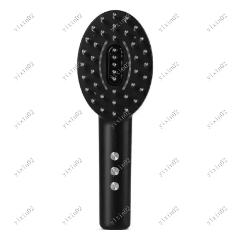 Microcurrent Scalp Massager Comb - Red Blue Light Therapy Hair Growth Nourishment Hair Care Device
