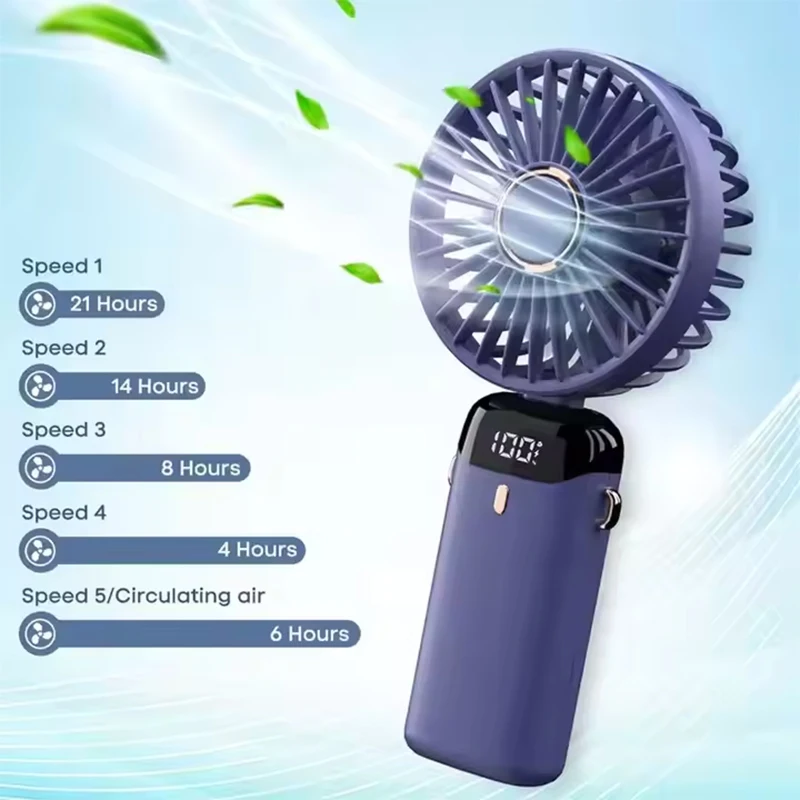 

Мощные вентиляторы Портативный электрический ручной вентилятор USB перезаряжаемый ручной подвесной маленький вентилятор для дома, путешествий, офиса, улицы