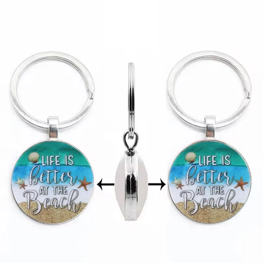 Double sided Bible keychain