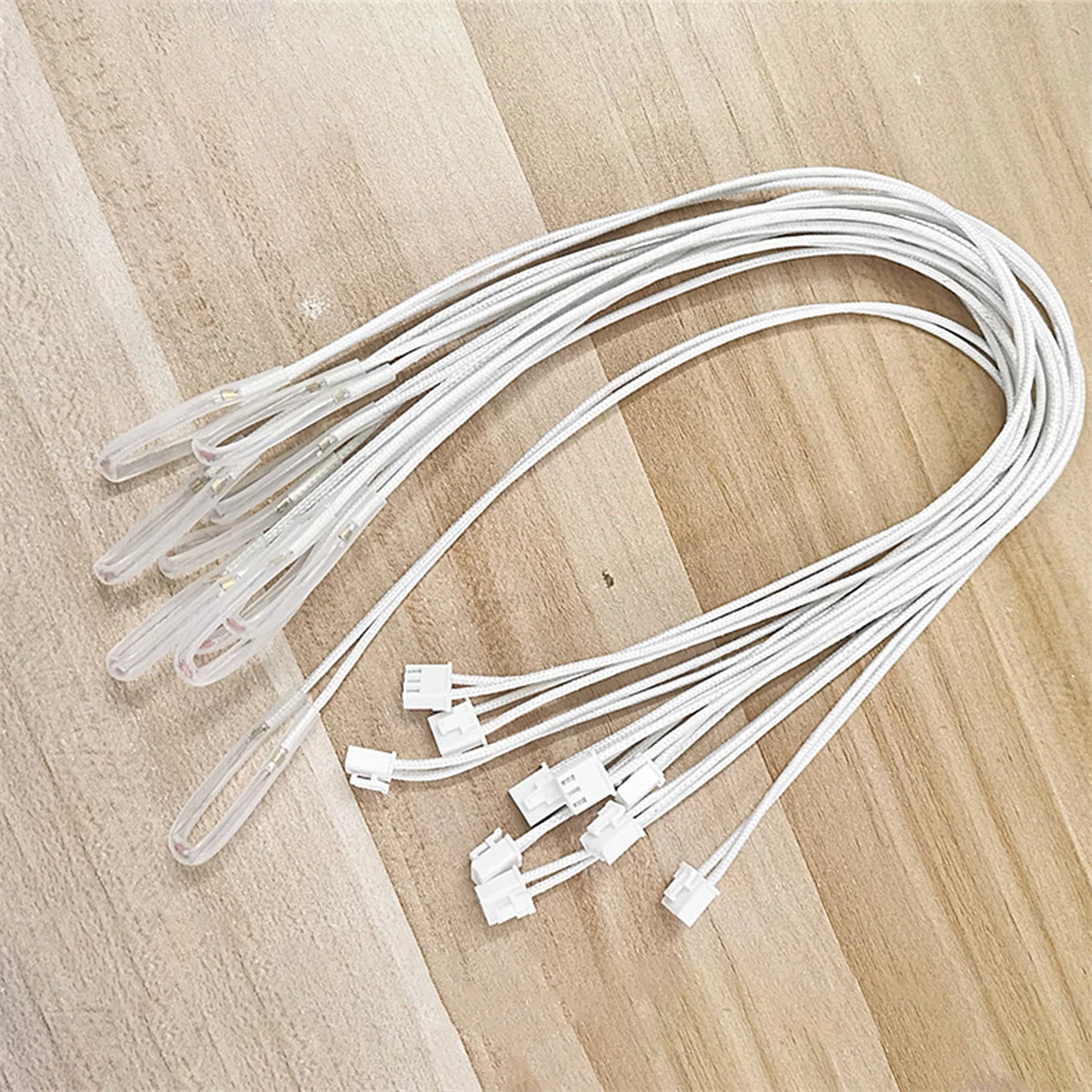 10 قطعة 50K الثرمستور تحكم درجة الحرارة 3 المكونات استشعار درجة الحرارة ل Supor/ Povos ، الخ طباخ الأرز الذكية