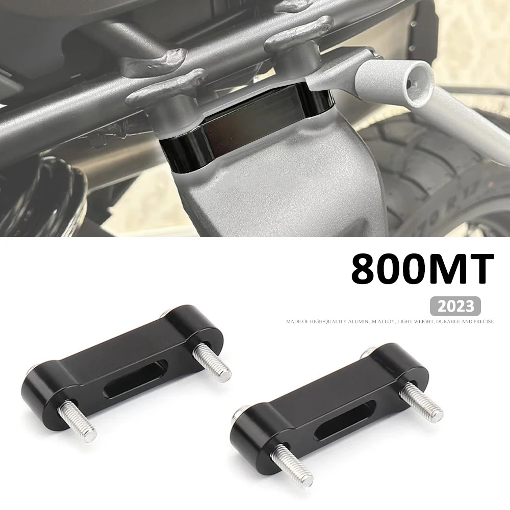 

For CFMOTO 800MT 800mt 800 MT 2023 Rear Passenger Foot Rests Pedal Bracket Lowering 20mm Motorcycle Accessories Aluminum