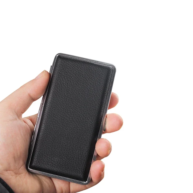 

Pocket Storage Box Hand Rolled Cigarette Case Sleeve PU Leather Smoke Box for Long Slim Cigarettes Smoking Accessories