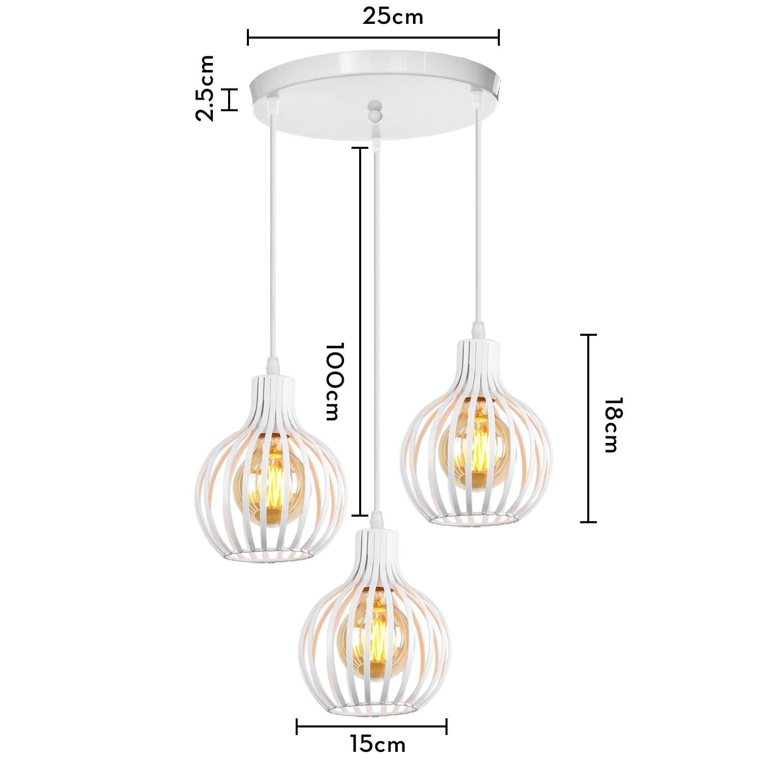 Retro Industriële Hanglamp Kap Geometrische Moderne Ijzeren Lampenkap Restaurant Hanglamp Creatieve Gang Verlichtingsarmatuur