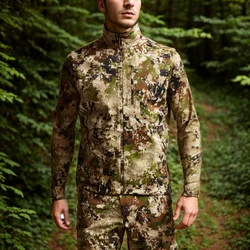 Men's soft-shell waterproof windproof camouflage outdoor clothing hunting vest