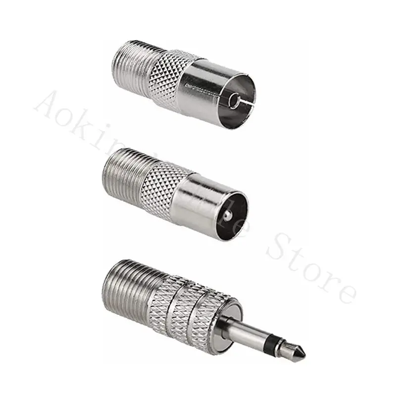 New FM Telescopic Antenna 75 Ohm FM Antenna F-Type Male Plug with Connector For Indoor TV AM FM Radio Stereo Receiver Wave - view 4