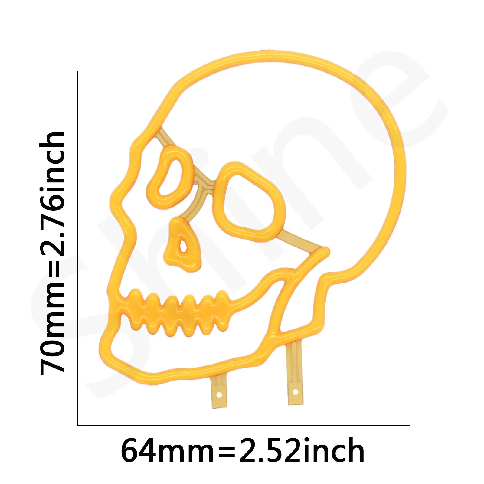 3V COB LED Filament Flash Candles Edison Skull Head Bear Pattern Diodes Holiday Party Decoration Light Bulb Accessories DIY