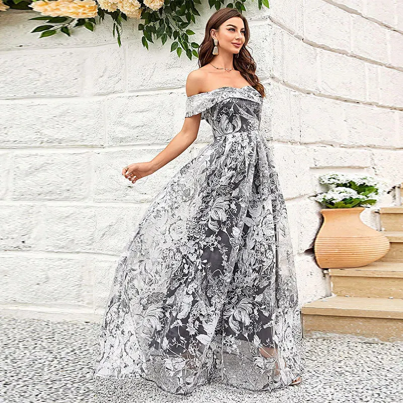 Ky107 Robe classique Robe de demoiselle d'honneur femme mariage sœurs groupe fée Robe de soirée 2025 Robe d'été Robe femmes fête