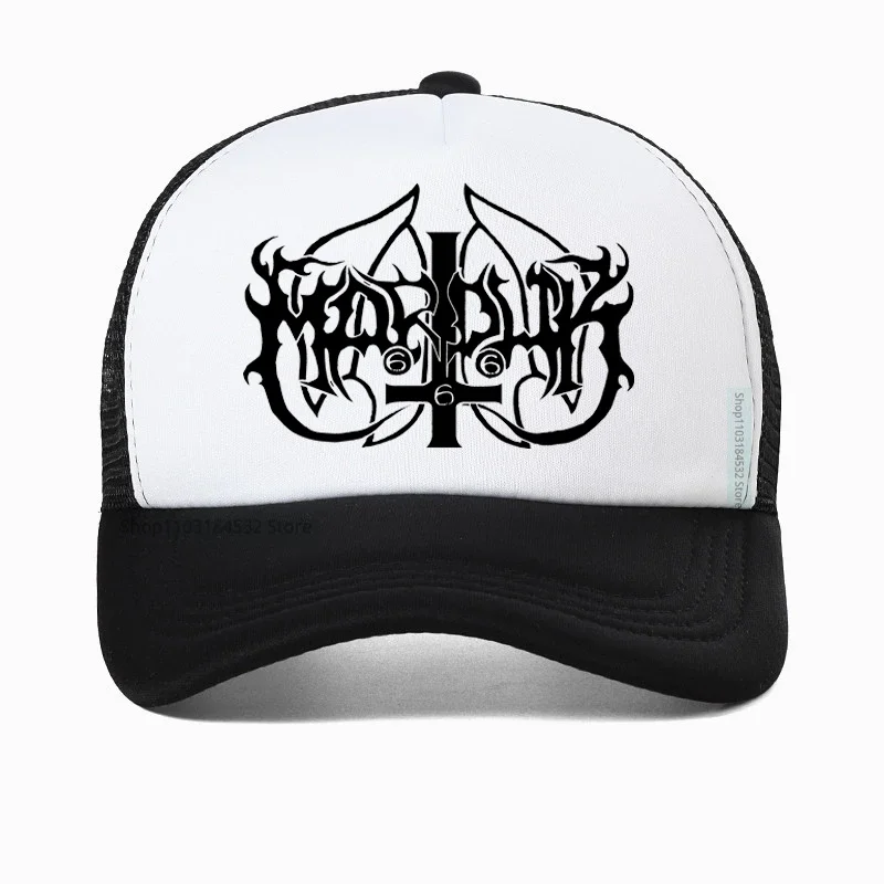 Marduk BAND Casual Baseball cap Harajuku Styles Swedish Men\'s Dark Metal Band hat Hip Hop men Dark Metal Band hats Casquette