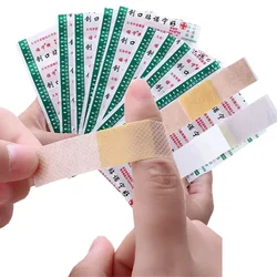 50 pçs/set primeiros socorros ferida crianças band aid remendo respirável ataduras adesivas à prova dwaterproof água fita cirúrgica gesso