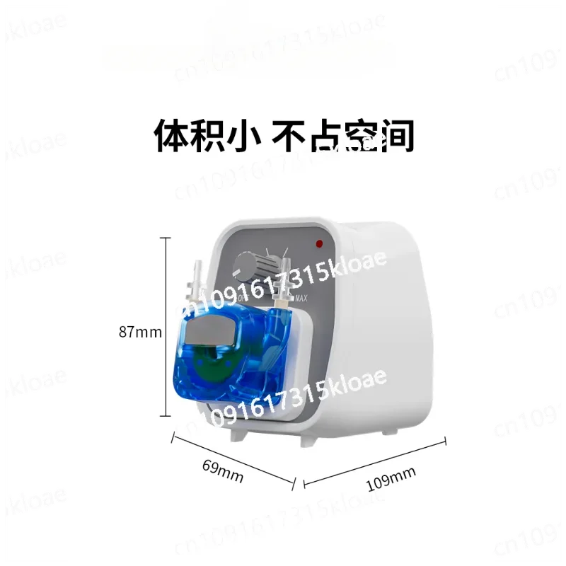 

Laboratory infusion pump simulation nutrient solution dosing pump