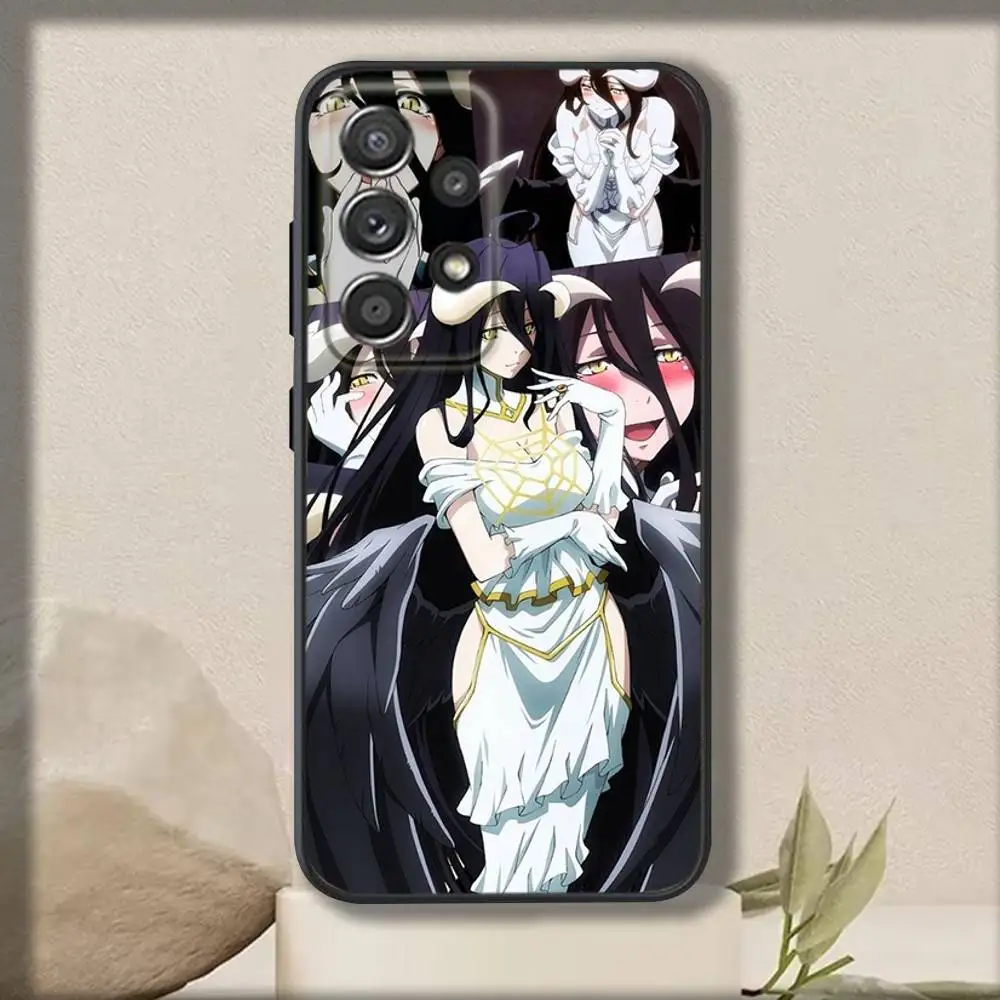 حافظة هاتف ألعاب O-OverLord لهاتف سامسونج S 25,24,23,22,30,21,10,9,Ultra,Plus,Lite,FE,4,5G حافظة سوداء ناعمة #4