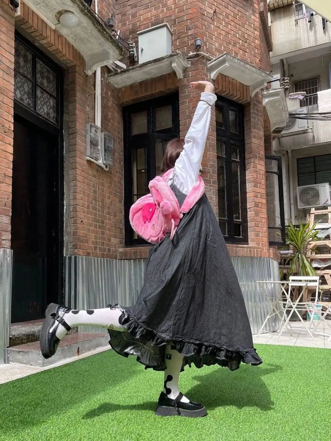 Bloom Haruku Cute Plush Crossbody Bags Women 2023 New Fur Chic Soft Messenger Bag Ladies Casual Pink Y2k Backpack Purses