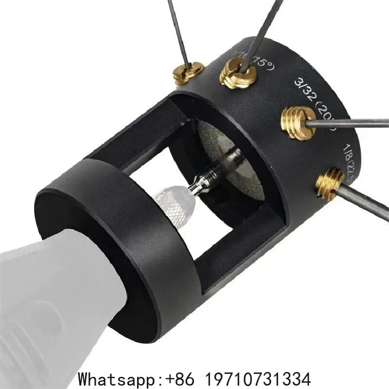Tungsten Electrode Grinder TIG Welding Tools Multi-angle And Offset Horizontal Holes With Cutoff Slots, Electrode Grinding Tools
