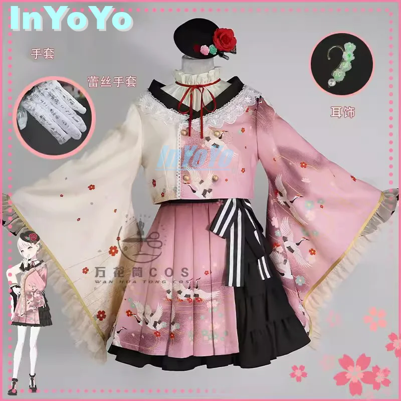 

InYoYo Akiyama Mizuki Cosplay Costume Project Sekai PJSK Fashion Daily Clothing Lovely Dress Uniform Women Halloween Party Outfi