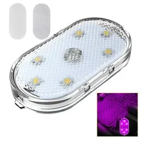 Touch Light Hand Car Roof Magic stickers Lamp Indoor Car Lighting Night Reading Light Reading Lamp Car Interior Lights
