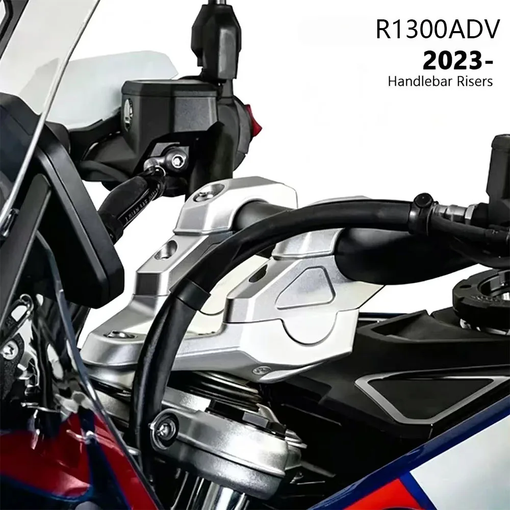 New For R1300ADV R 1300 ADV 2023 Motorcycle Accessories Handlebar Risers Mounting CNC Aluminum Kit