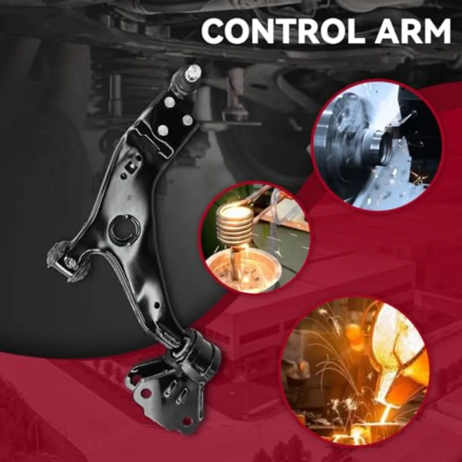 サスペンションキット フロントロアコントロールアーム ボールジョイント交換用 2013-2019 フォード エスケープ 2個 高耐久性と精密フィット