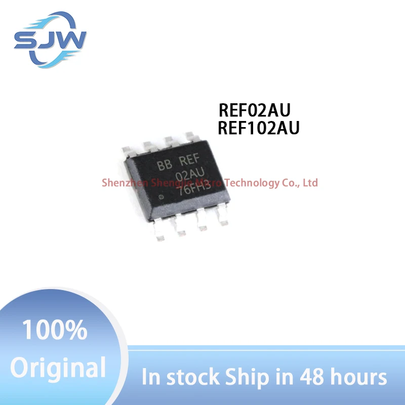 

REF02AU REF102AU screen printing REF02AU REF102U encapsulation SOIC8 Voltage reference chip