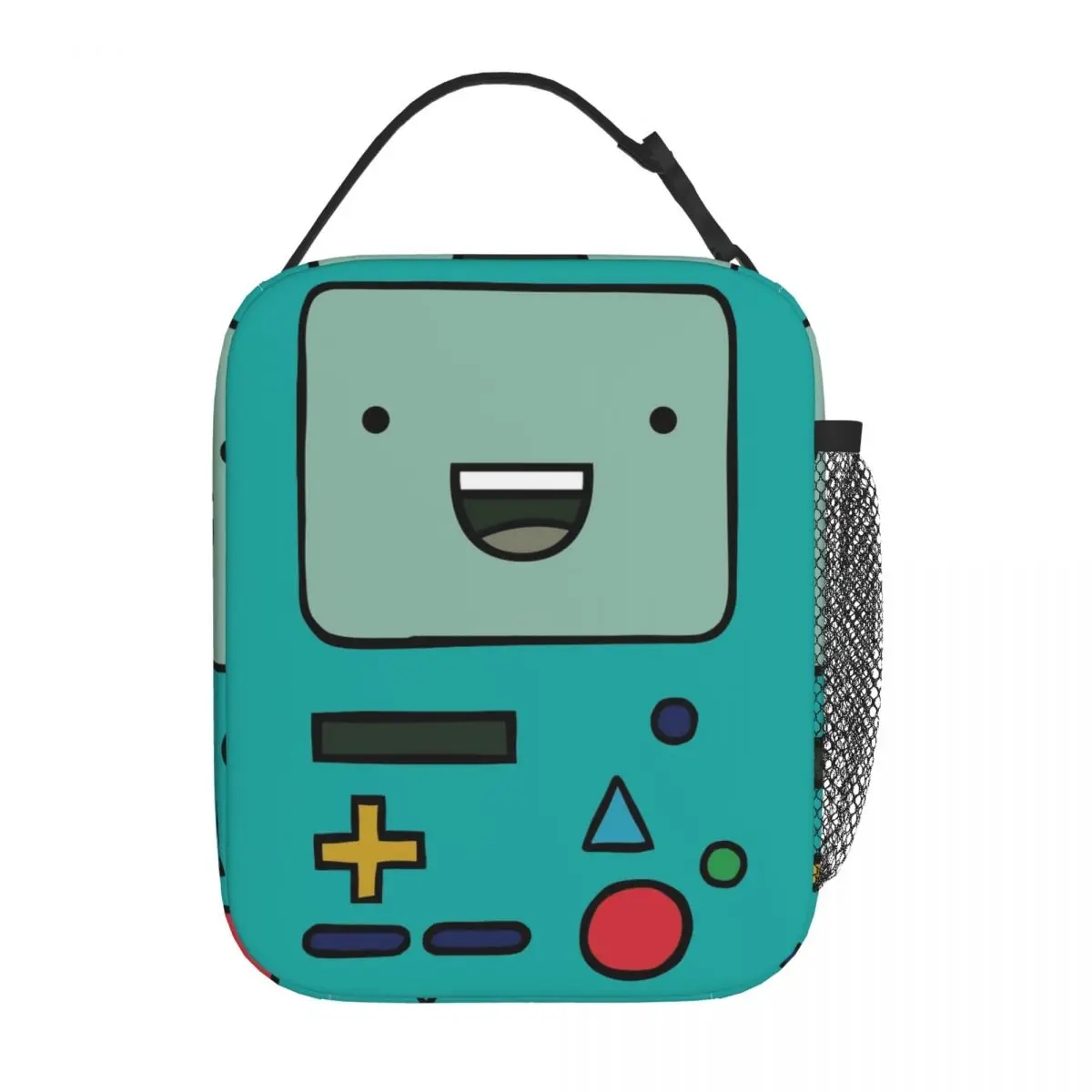 BMO Game Adventure Times Insulated Lunch Bag Cooler Bag Reusable Meal Container Large Tote Lunch Box Girl Boy School Picnic