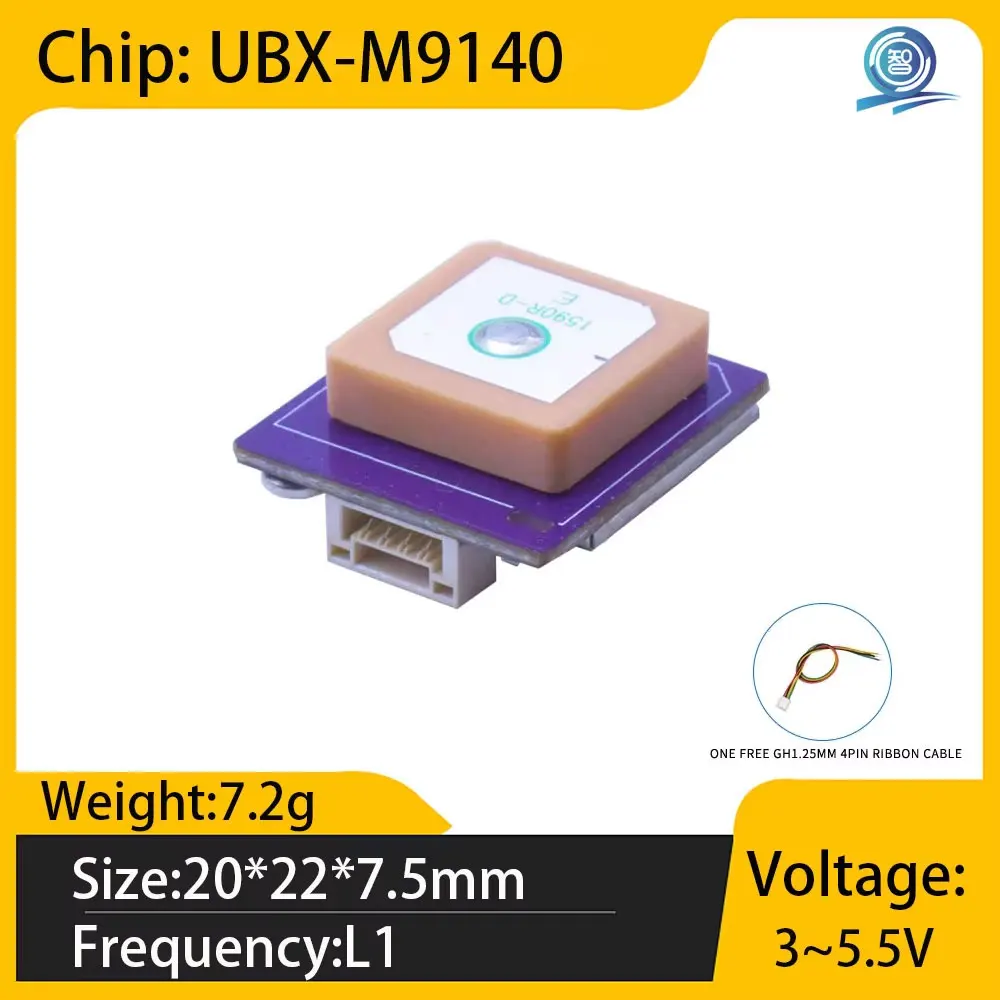 

UBX-M9140 GNSS GPS-модуль, 25 Гц, высокая скорость обновления, фиксированное крыло FPV, потерянное управление внедорожниками и возврат для спасения F4 F7