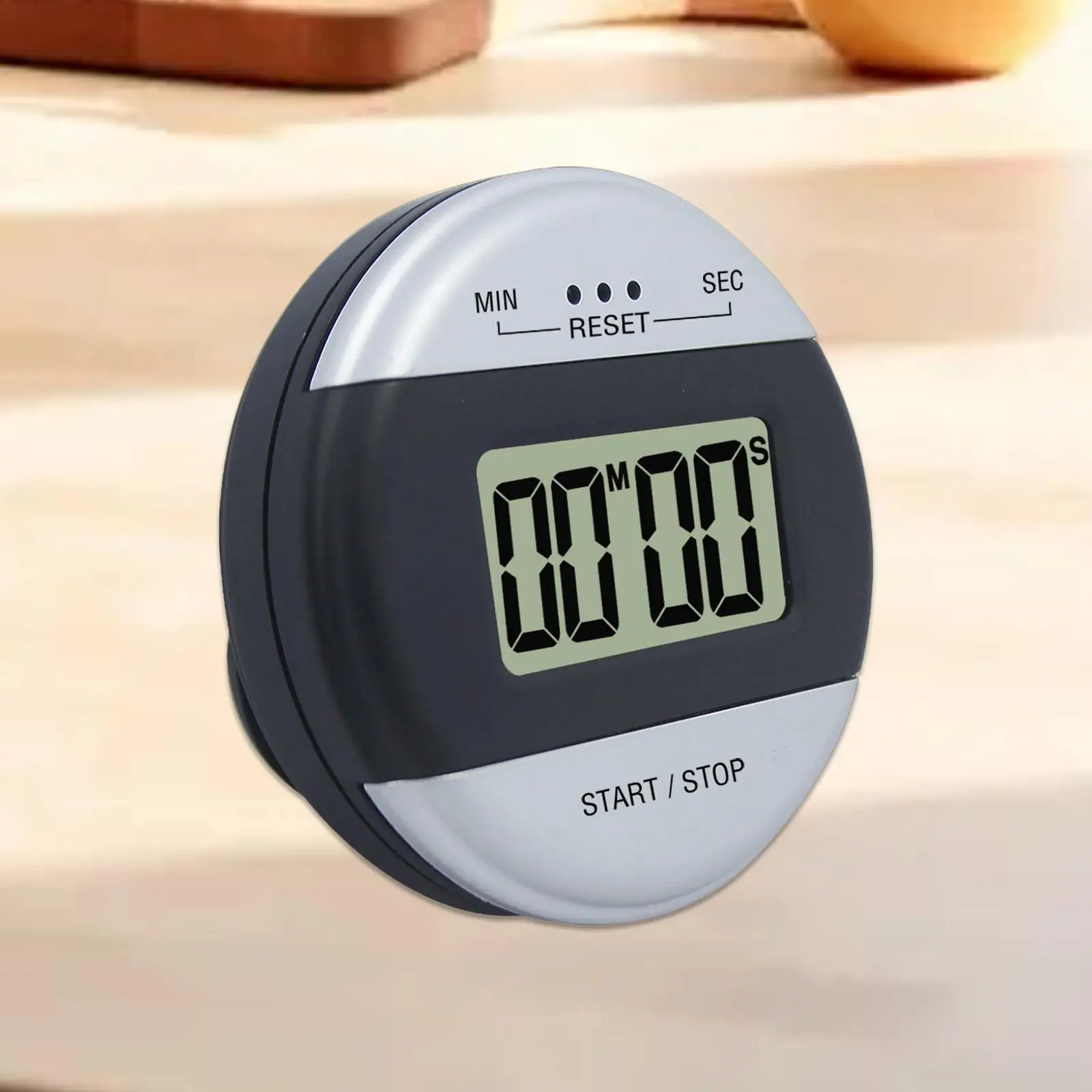 Digital Kitchen Timer, Egg Cooking Alarm, Hanging LCD Display Digital Timer, Alarm Counter for Classroom Fitness