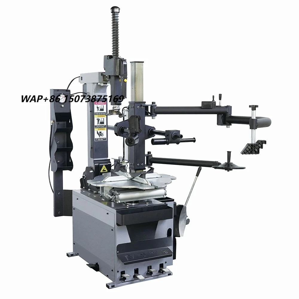 A Fully Automated Automobile Tire Disassembly and Assembly Machine with a Structure of Three Extruded Tires
