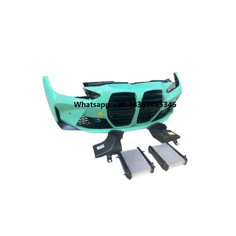 

M3G80 Front Port Assembly Front Bumper Assembly Body Kit Auto Parts Left And Right Small Water Tank Fender Compatible with