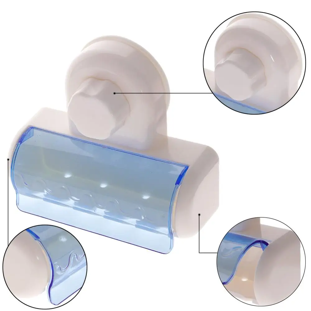 Soporte creativo para cepillo de dientes 5 en 1, decoración de baño, succión al vacío, soporte de pared para cepillo de dientes, gran oferta