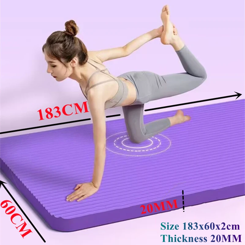 185X60X2Cm Thick Yo… - image