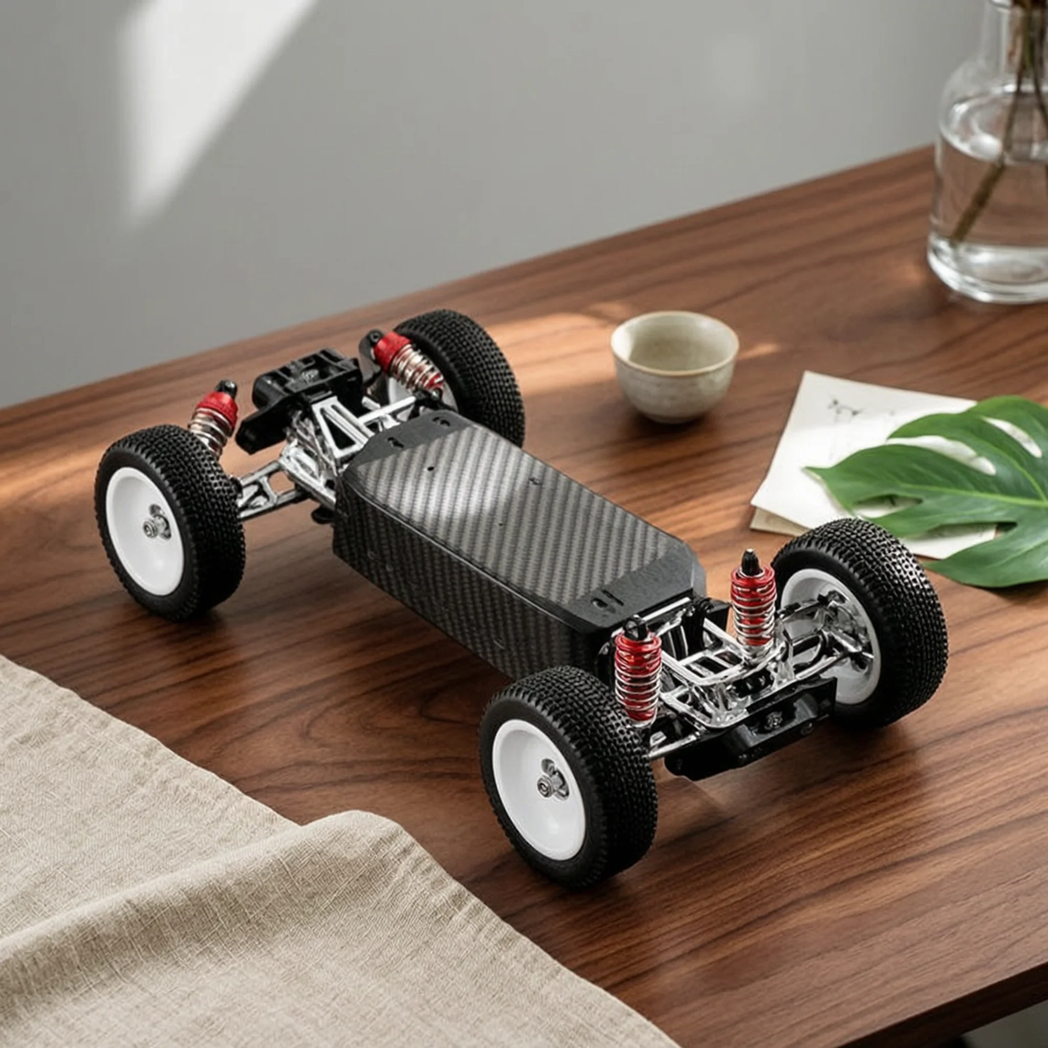High Strength Carbon Fiber Base Plate RC Car Chassis Component for 1 14 Model Vehicle Upgrade Easy Install Design