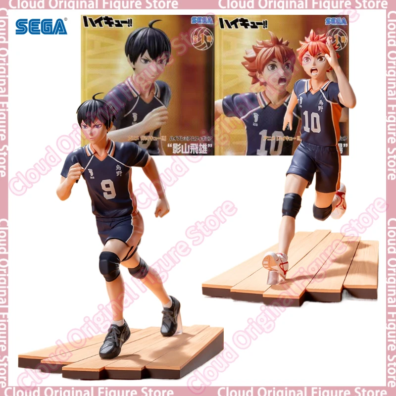 

В наличии 100% оригинальный Sega Haikyuu!! Коллекционные фигурки аниме-персонажей Тобио Кагеямы и Хинаты Шойо, модели для хобби