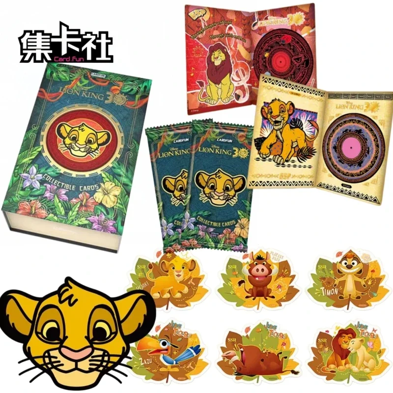cardfun-disney-lion-king-booster-box-tcg-simba-factory-sealed-rare-30th-anniversary-official-collectible-trading-cards-fan-gift