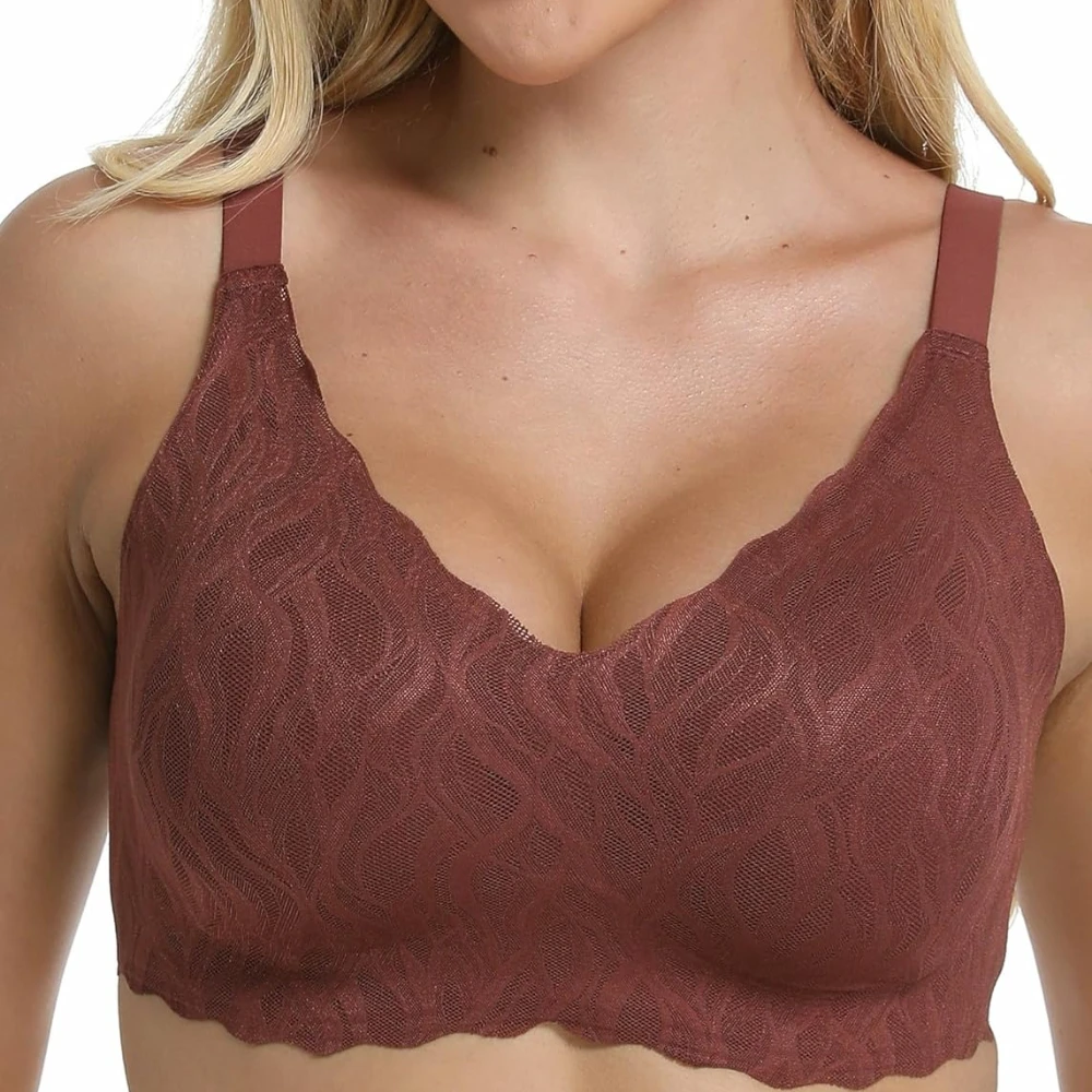 

Comfortable Underwire Plus Size Bras Large Chest Small Display Gathered Upper Support Anti Sagging Full Cup Size