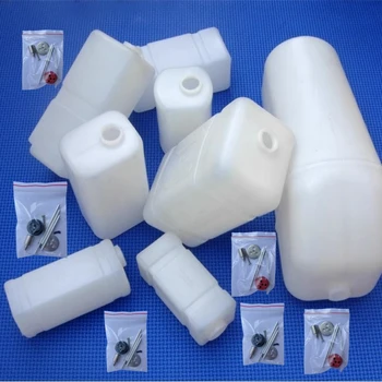 Yakıt Deposu 90cc 120cc 180cc 280cc 380cc 450cc 550cc 800cc 1000cc parçaları ile RC Nitro/Benzinli Motor Uçak/Araba