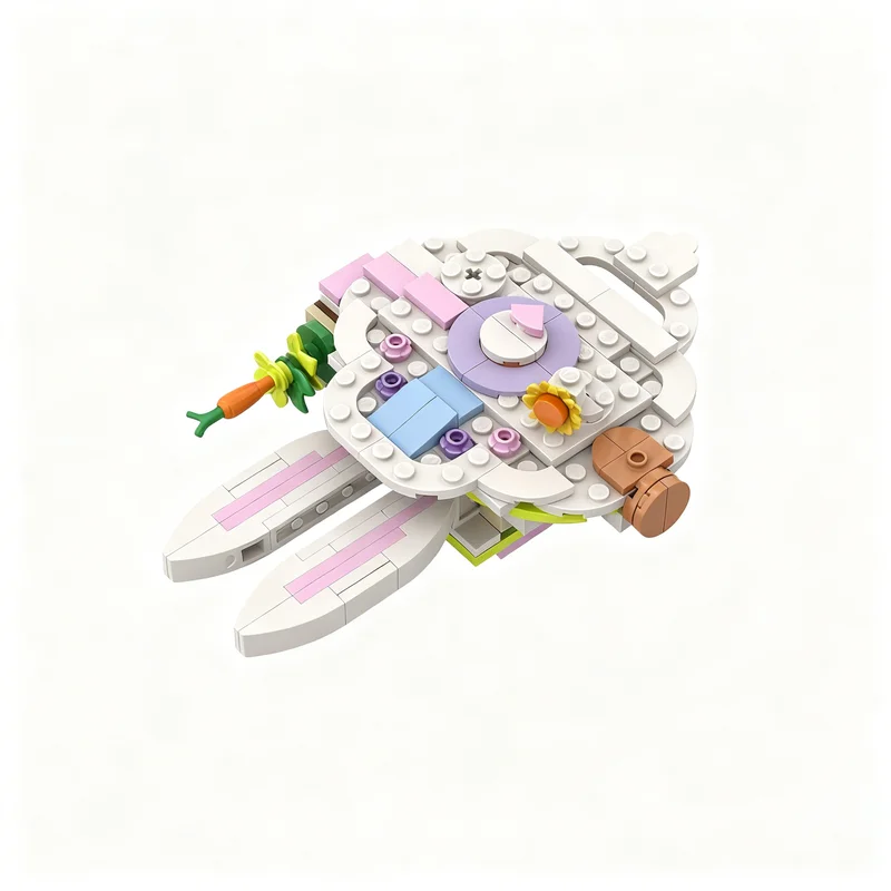 167pcs MOC Millennium Bunny Surprise Star Battle Model Building Blocks Toy Construction Christmas Gift Brick Idea Education Kids