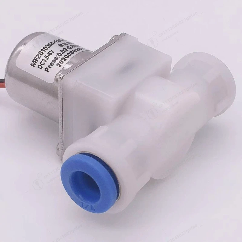 DC3.6V Mini Pulse Solenoid Valve G1/4 Quick Connect Latching Type Water Valve For Smart Toilet Bidet Sensor Faucet Water Saver