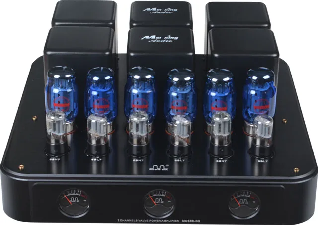 New Beauty Star MC368-B5 vacuum tube three-channel power amplifier KT88 three-channel tube