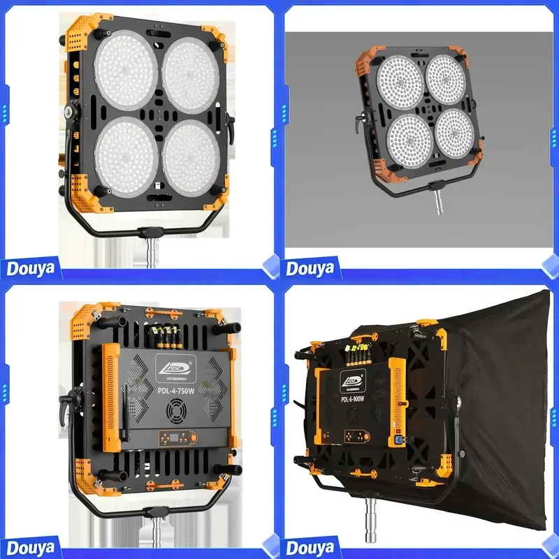 Matrix Four-head Lamp Photography Light Supplement Shadow Studio Soft Light Lamp Film LED Steady Light