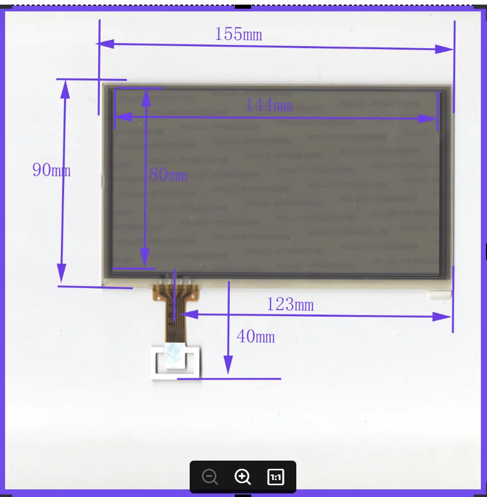 

7G132 for RCD510 wholesale touchscreen for car DVD redio GLASS 6.2inch