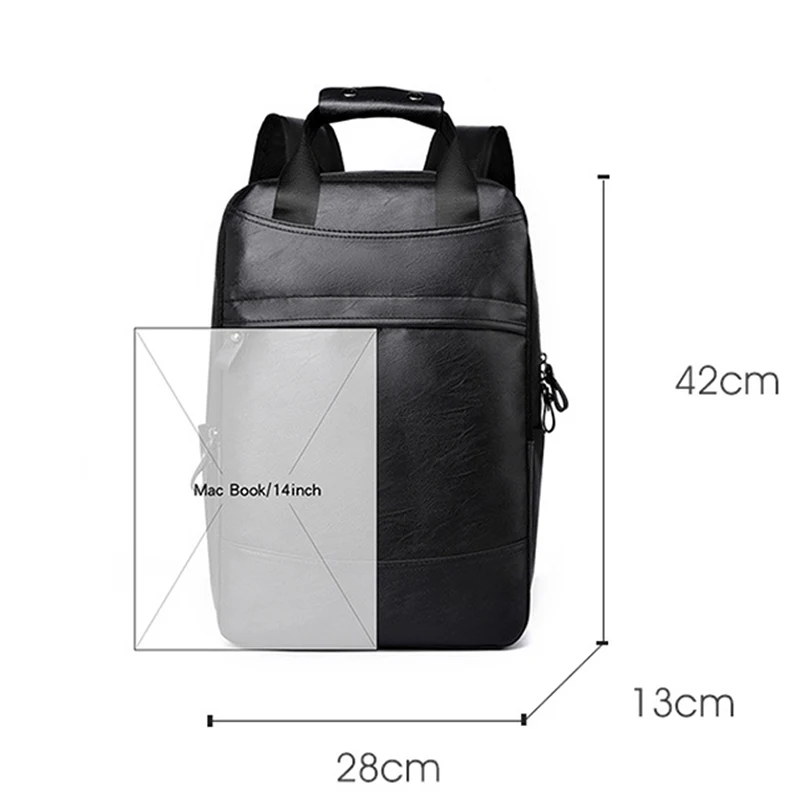 Luxury Brand Laptop Backpack Anti-theft Waterproof Fashion Backpacks USB Charging Men Business Travel Bag Backpack New Design