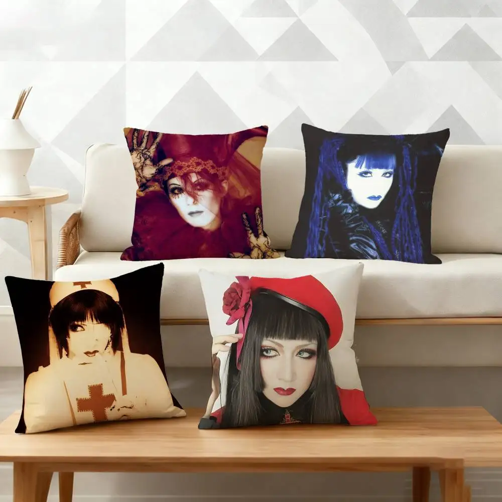 

Mana M-Malice Gothic Mizer Pillow Case for Sofa Living Room Home office Decor Protective Cover