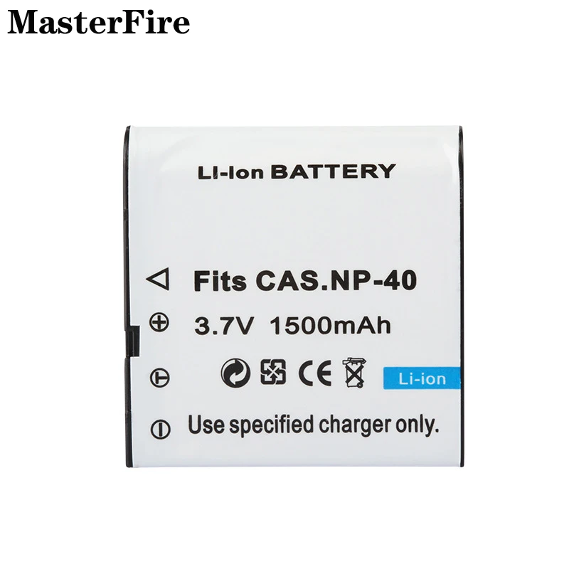 NP-40 NP40 CNP-40 CNP40 1500mah Camera Battery for Casio Exilim EX-P505, EX-P600, EX-P700, EX-Z850, EX-Z750, EX-Z500 Batteries