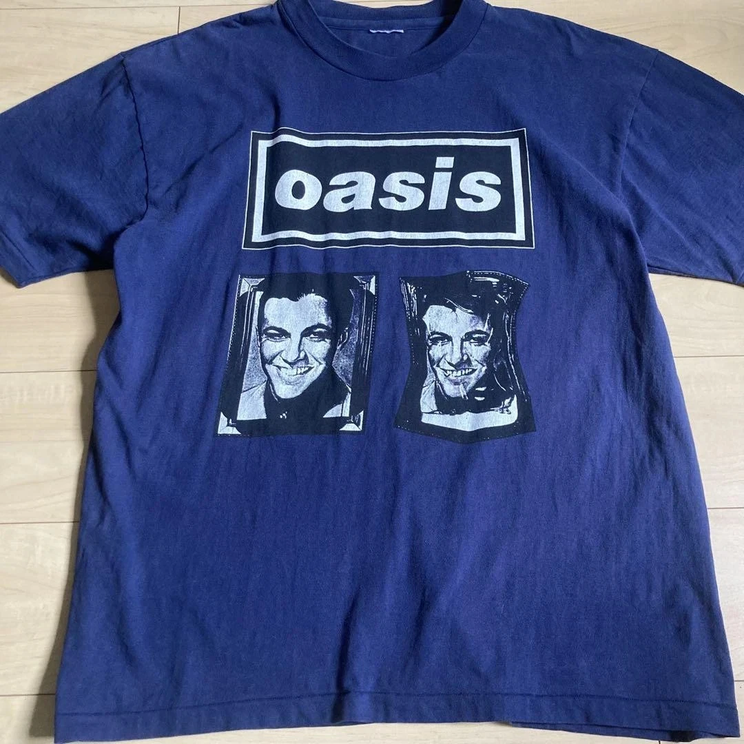 XL 90s Oasis Vintage Band T-shirt Oasis Blur Recchi T Shirt for Men Graphic T Shirts Vintage T Shirt Men Clothing