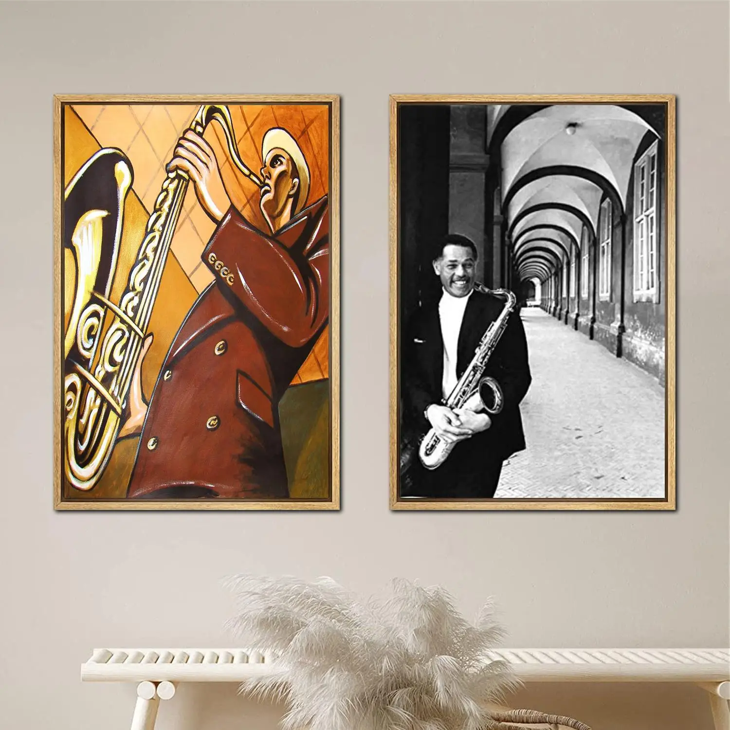

Dexter Gordon Poster Painting 24x36 Wall Art Canvas Posters room decor Modern Family bedroom Decoration Art wall decor