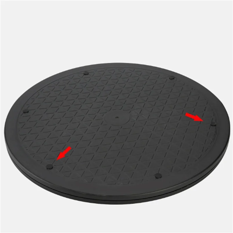

【Rushed】4Pcs 12Inch Bonsai Turntable Rotating Plate Wheel Revolving Home Kitchen Display Stand