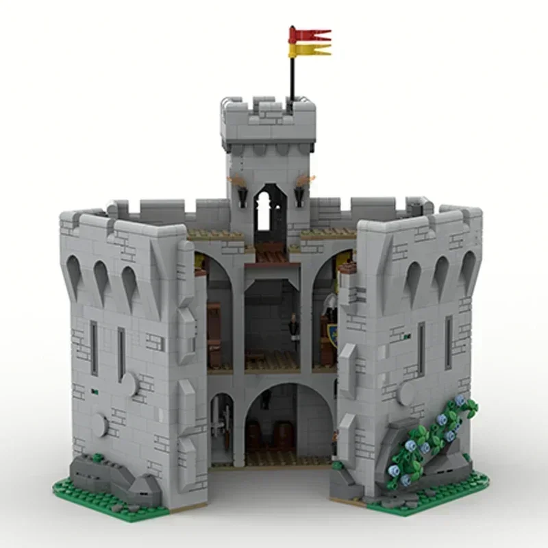 Modèle de réfrigérant militaire MOC, briques de construction, tour de château, technologie de défense, blocs modulaires, cadeau de jouets de Noël, ensembles de bricolage, assemblage