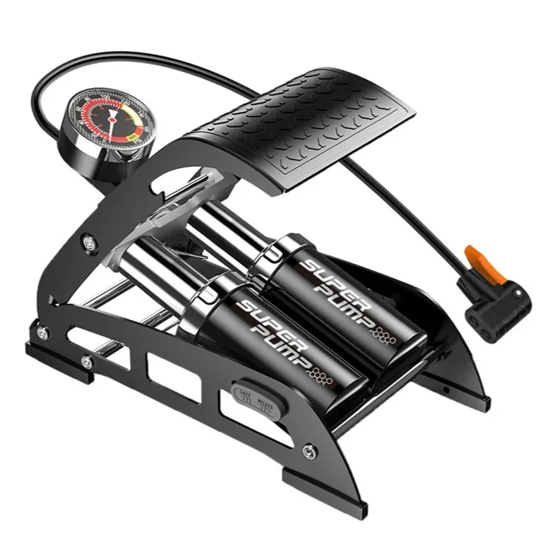 A Bicycle Pump Motorcycle Foot  High-Pressure Pump Foot Car Air